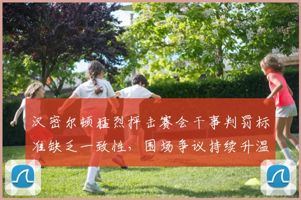 汉密尔顿猛烈抨击赛会干事判罚标准缺乏一致性，围场争议持续升温